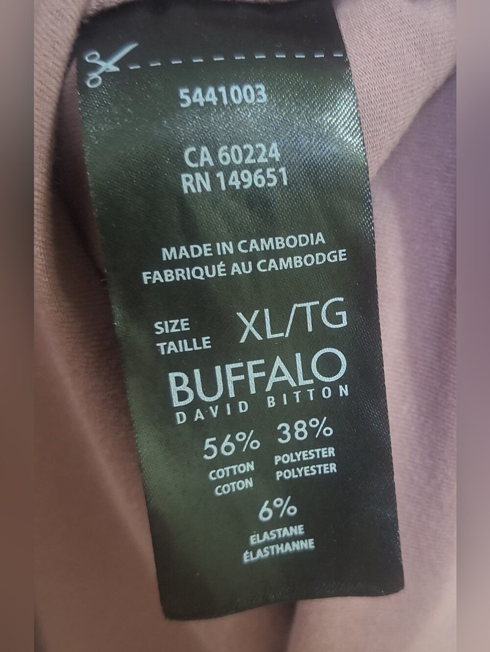 XL Buffalo David Bitton Dusty Mauve Sleeveless Gathered Waist Dress - Picture 2 of 4